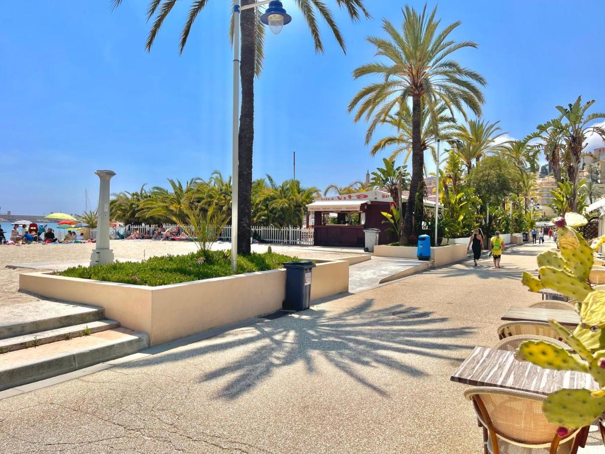Studio Avec Jardin - Garage - 500M Des Plages Мантон Екстер'єр фото